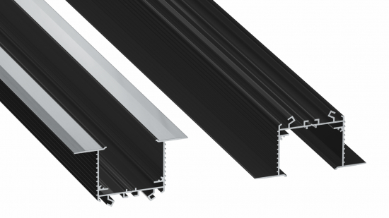 4643d1f52d0eca23a16015ec6621 Profil montażowy Talia M3 czarny lakierowany 1 m