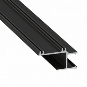 Profil LED krawędziowy APA16 czarny lakierowany 1 m