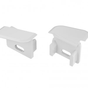 4ce7c9f4769a214c594f49d17389 Zaślepka ALU do profilu V biała prawa z otworem