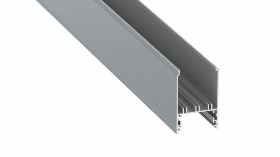 Profil LED nawierzchniowy FOLDO srebrny anodowany 2 m