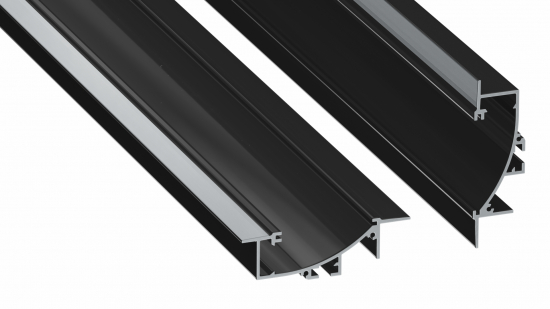 55df05e790c47068e445c9100e94 Profil LED przypodłogowy TIANO czarny lakierowany 3 m