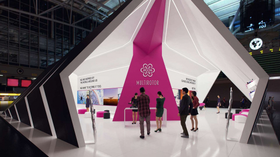 Profil LED wpuszczany GK ZATI czarny lakierowany 3 m