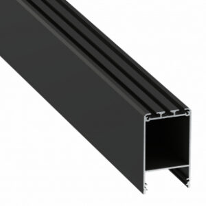 5e0229bbfcaa0d6d6105bcb4a289 Profil LED nawierzchniowy CLARO czarny lakierowany 1 m