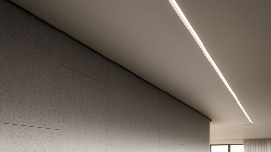 Profil LED GK kątowy DUO srebrny anodowany 3 m