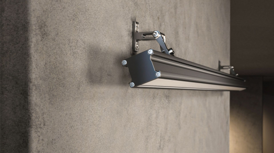 Profil LED hermetyczny FASSO srebrny anodowany 2 m