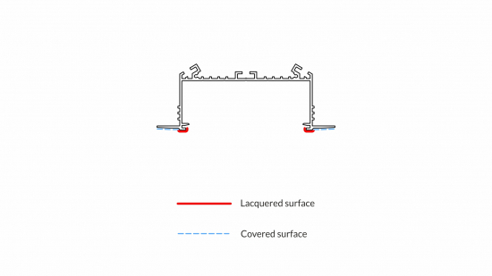 6122d48e1fe4c726d2f9cd812b8a Profil LED wpuszczany SORGA czarny lakierowany 2 m