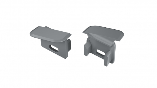 61344e12c706bb907aa062dd67ec Zaślepka ALU do profilu V srebrna prawa z otworem