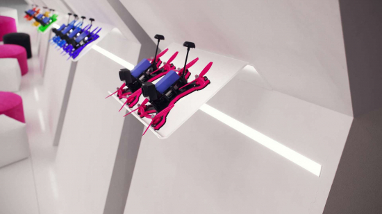 Profil LED wpuszczany GK ZATI czarny lakierowany 3 m