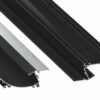 6b29c83f88059d79aff3faf9453a Profil LED sufitowy PERO czarny lakierowany 3 m