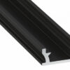 6b32e12b5ae5e8e3be715b8243a4 Profil LED podłogowy TERRA czarny lakierowany 2 m