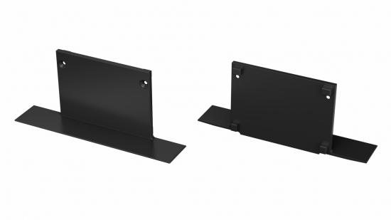 Zaślepka ALU do profilu TALIA M3 czarna pełna