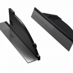 72e81c536f56cf7c1cfda156c4ce Zaślepka ALU do profilu TOPO czarna z otworem lewa