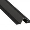 Profil LED GK kątowy DUO czarny lakierowany 2 m
