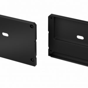 7ae069e3ea57a34c4c125e695817 Zaślepka ALU do profili LARGO M1+LARGO czarna z otworem