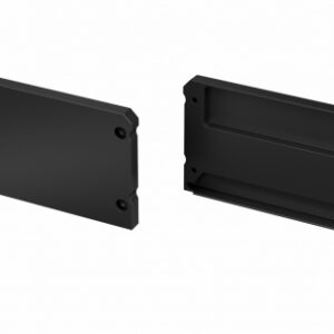 7eefaf807897a65407e8b6086563 Zaślepka ALU do profilu LARGO czarna