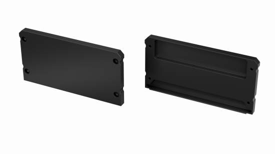 7eefaf807897a65407e8b6086563 Zaślepka ALU do profilu LARGO czarna