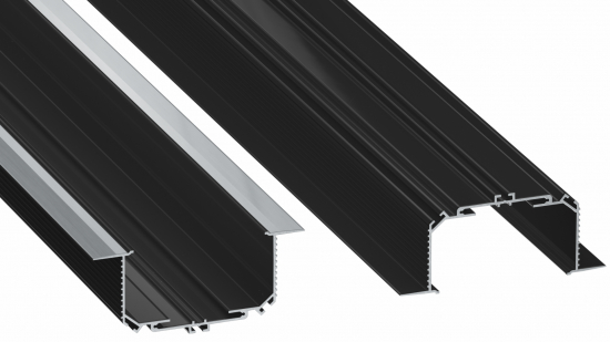 80687ce8059c442a18058e6cb8bf Profil montażowy LARGO M3 czarny lakierowany 2 m