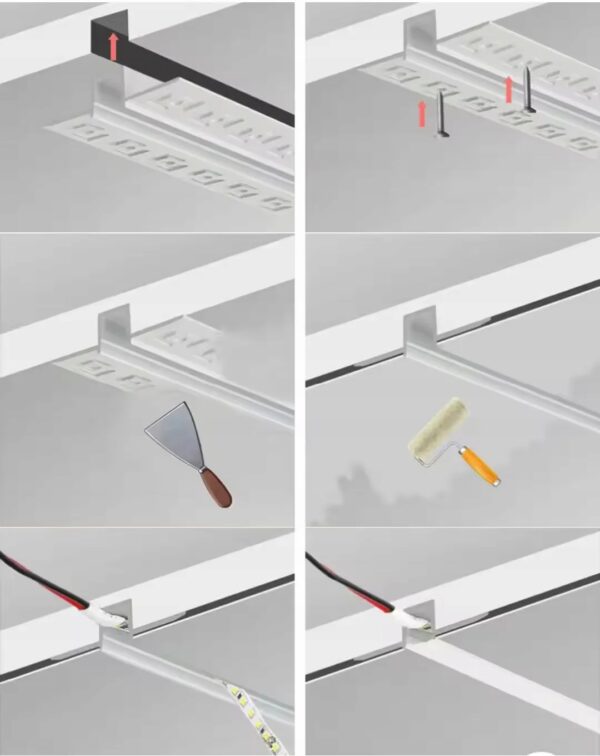 Profil LED GK Giętki Elastyczny FLEX Dual - 2 metry