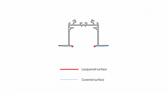 8694d5e3464010c01ae3a1a0eb4d Profil montażowy Talia M3 czarny lakierowany 2 m