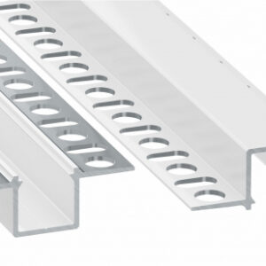 Profil LED podtynkowy GK GAUDI biały lakierowany 2 m