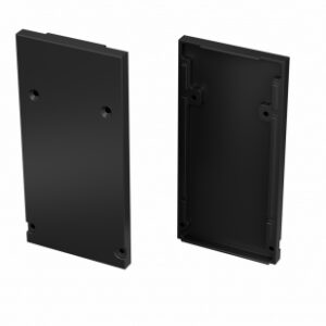 Zaślepka ALU do profilu DULIO czarna