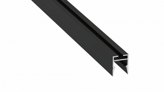 95d0c65f0e5412950313548313e4 Profil LED nawierzchniowy SLIMO czarny lakierowany 2 m