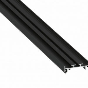 Profil montażowy FOLDO M1 czarny anodowany 1 m