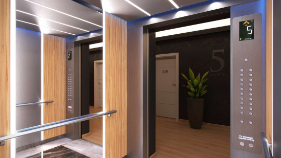 Profil LED wpuszczany inDILEDA czarny lakierowany 1 m