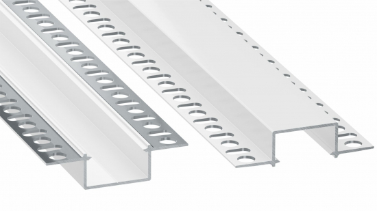 Profil LED podtynkowy GK HIRO biały lakierowany 2 m