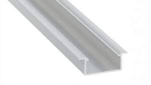 Profil LED wpuszczany GEMI srebrny anodowany 2 m