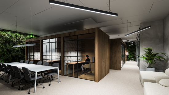 Profil LED nawierzchniowy FOLDO srebrny anodowany 2 m