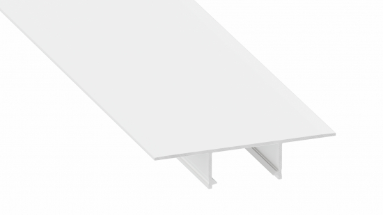 Profil LED GK 12,5mm PLATO biały lakierowany 1 m