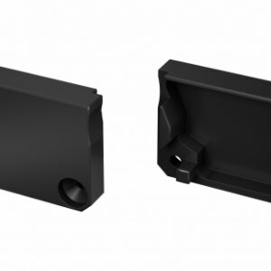 Zaślepka ALU do profilu SILEDA czarna
