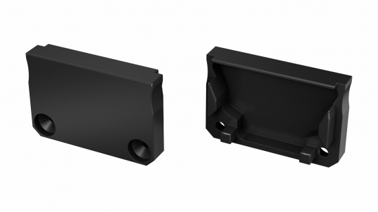 Zaślepka ALU do profilu SILEDA czarna