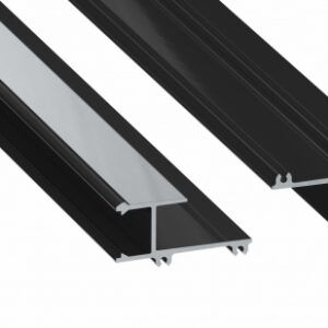 Profil LED krawędziowy APA12 czarny lakierowany 3 m