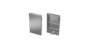 Zaślepka do profilu FOLDO szara