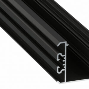 Profil LED jednostronny UNICO czarny lakierowany 3 m
