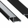 Profil LED krawędziowy IPA16 czarny lakierowany 2 m