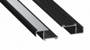 Profil LED krawędziowy IPA16 czarny lakierowany 2 m