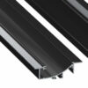 d5ff967422399daa5a0d8d94fc15 Profil LED przypodłogowy TIANO czarny lakierowany 1 m