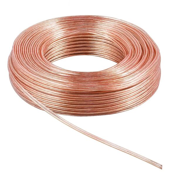 d6ad8f9a0ad7b34689f2d8da150f13e9 Kabel 2x2mm do taśm LED transparentny - rolka 100m