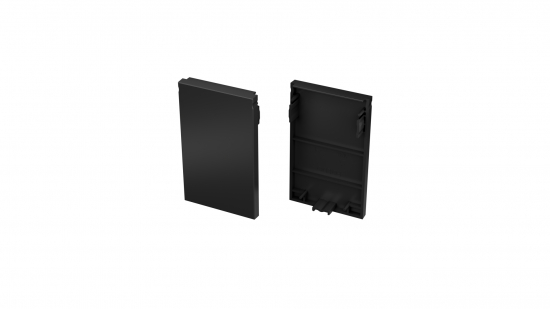 Zaślepka do profilu FOLDO czarna