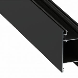 Profil LED nawierzchniowy DULIO czarny lakierowany 3 m