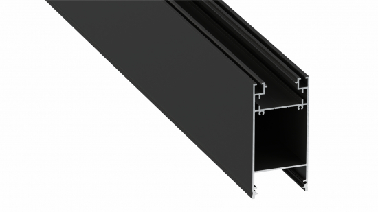 dccb5395caba4e62226a48b7eb18 Profil LED nawierzchniowy DULIO czarny lakierowany 3 m