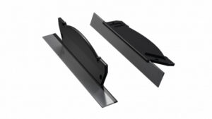 Zaślepka ALU do profilu VEDA czarna z otworem