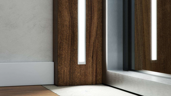 Profil LED wpuszczany inSILEDA czarny lakierowany 2 m