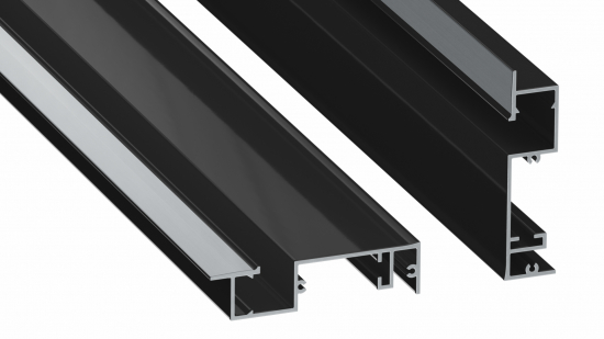 ed0cb79575d3defbdb84ff4630dc Profil LED przypodłogowy FLARO czarny lakierowany 1 m