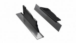 Zaślepka ALU do profilu PERO czarna lewa z otworem