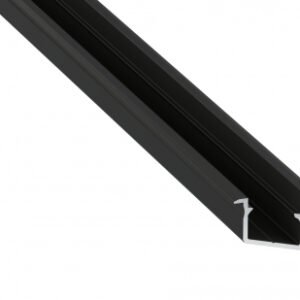 Profil LED typ V czarny 3 m – zestaw 10 sztuk