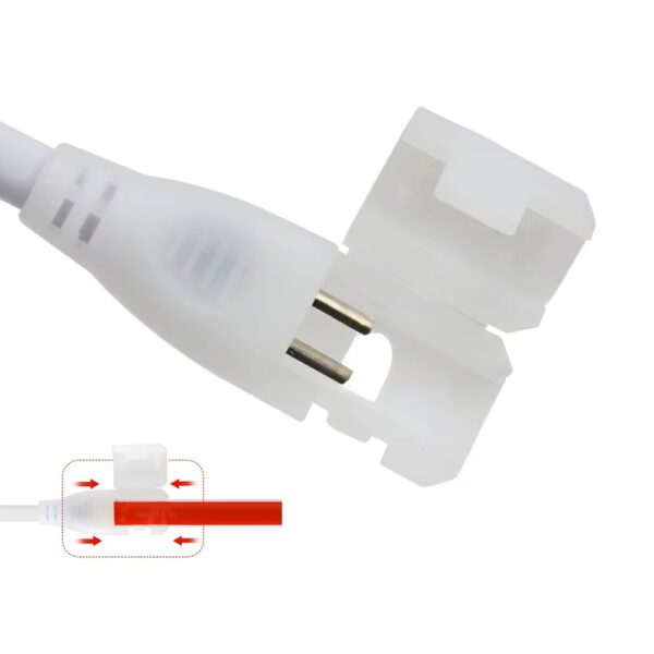 a36d19558f178511b4258e45798d383e Przewód przyłączeniowy do taśmy LED COB 230V Nano